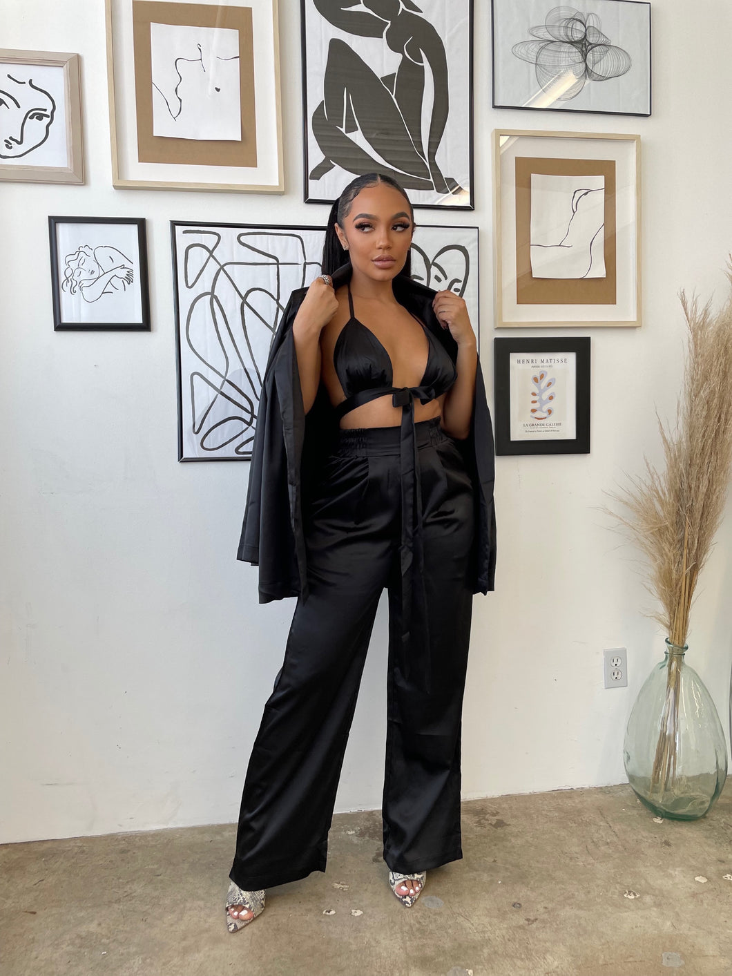 Sade Satin Set