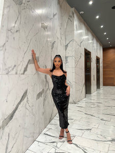 Celine Sequins Dress