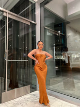 Load image into Gallery viewer, Shayla Satin Dress